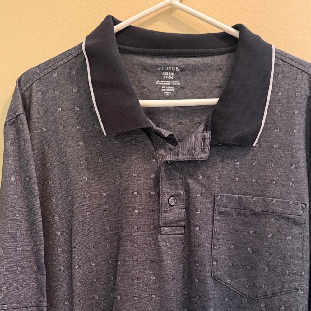 George Men's Dark Blue Polo Shirt